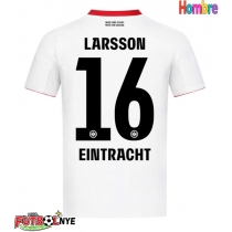 Camiseta Eintracht Frankfurt Hugo Larsson #16 Visitante Equipación 2025-26 manga corta